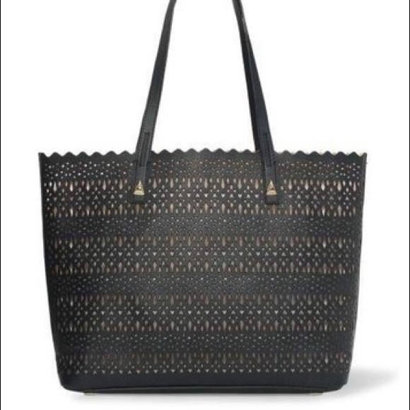 Never used Stella and Dot Black Avalon Tote - Picture 1 of 6